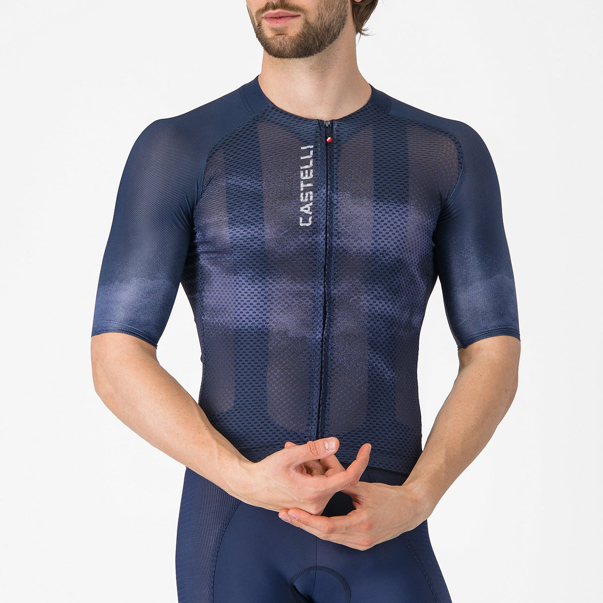 Maillot Castelli Climber's A/C - Bleu