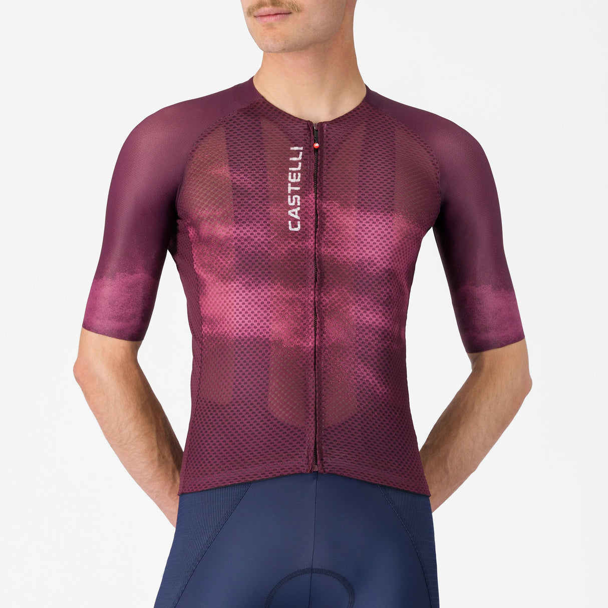 Maillot Castelli Climber's A/C - Bordeaux