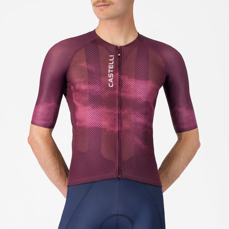 Maglia Castelli Climber's A/C - Bordeaux Castelli