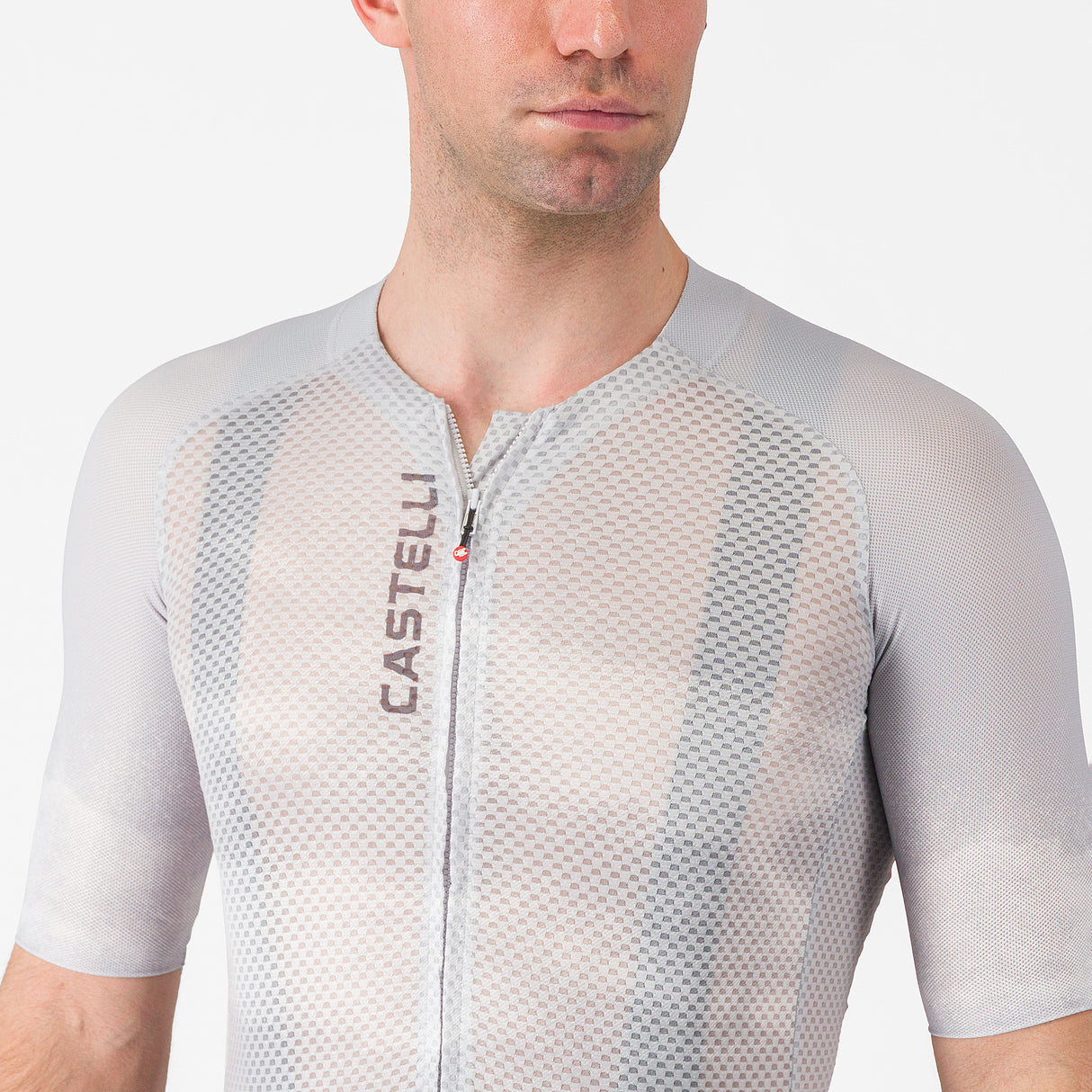 Maillot Castelli Climber's A/C - Gris