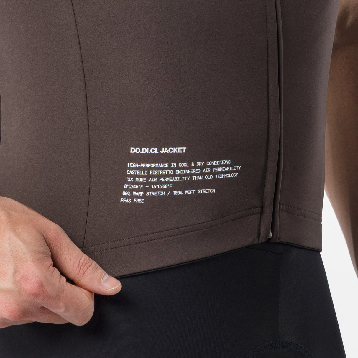 Castelli DO.DI.CI trikot - Braun