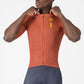 Maglia Castelli Drittone Logo - Arancio