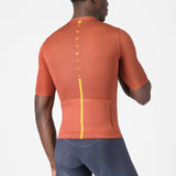 Maglia Castelli Drittone Logo - Arancio Castelli