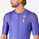 Maglia Castelli Drittone Logo - Viola Castelli