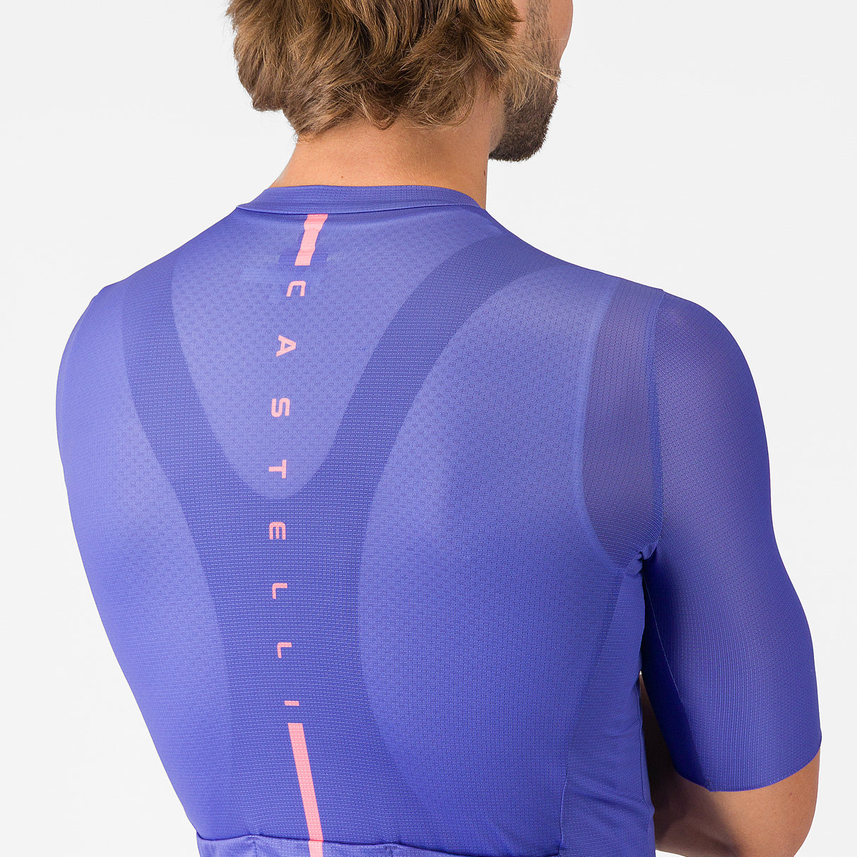 Maglia Castelli Drittone Logo - Viola Castelli