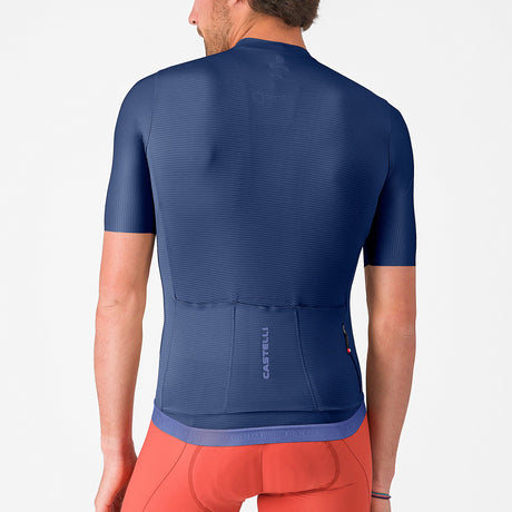 Maglia Castelli Espresso 2 - Blu Castelli