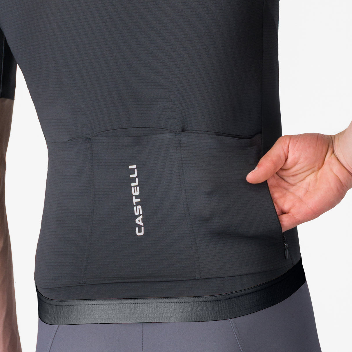 Castelli Espresso 2 trikot - Schwarz weiss