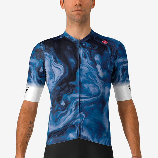 Maillot Castelli Espresso SOG Ltd - Bleu