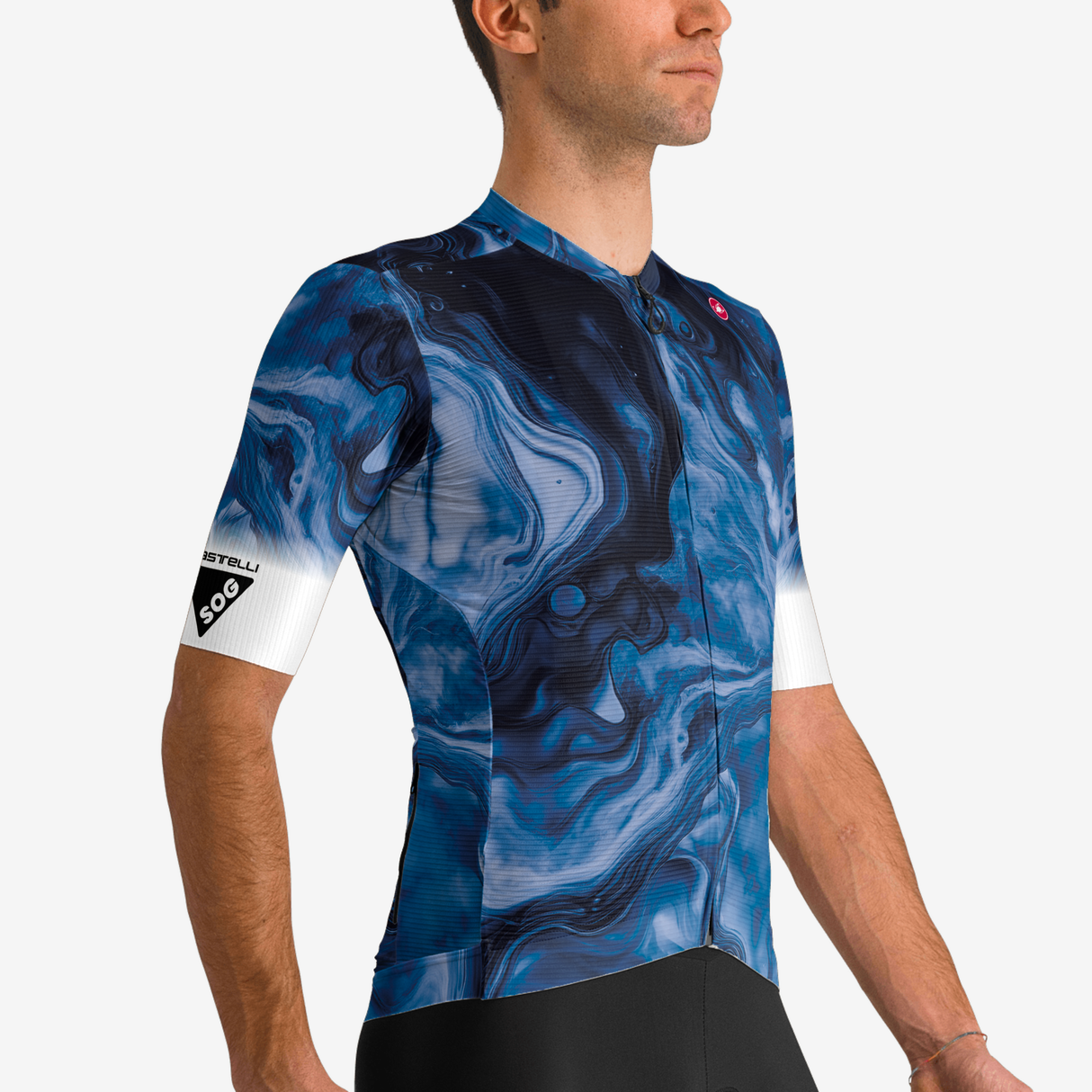 Maglia Castelli Espresso SOG Ltd - Blu Castelli