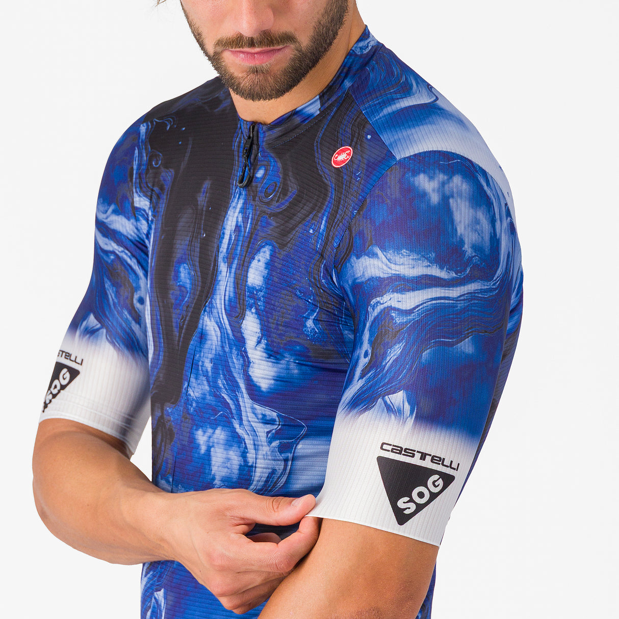 Maglia Castelli Espresso SOG Ltd - Blu Castelli