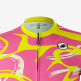Maglia Castelli Espresso SOG Ltd - Rosa giallo Castelli