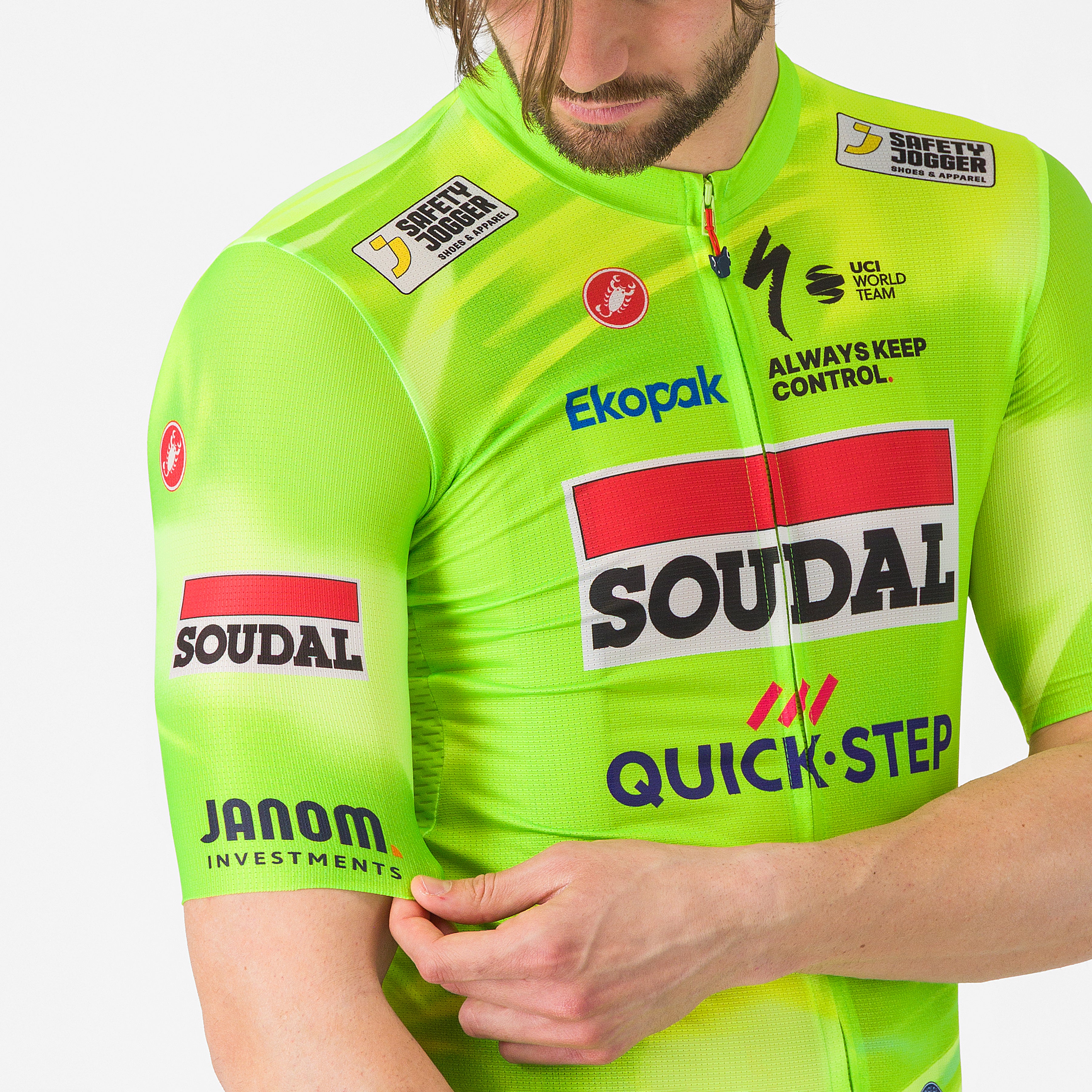 Maglia Castelli Soudal Quick-Step 2025 Competizione 3 - Visibility 25 Castelli