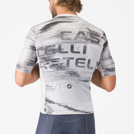 Maglia Castelli Stratus Logo - Bianco Castelli