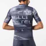 Maglia Castelli Stratus Logo - Blu Castelli