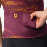 Maglia Castelli Stratus Logo - Bordeaux Castelli