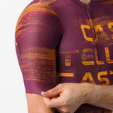 Maglia Castelli Stratus Logo - Bordeaux Castelli