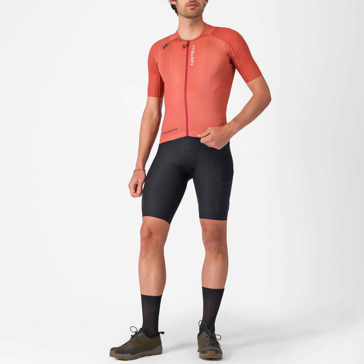 Maillot Castelli Unlimited Pro 2 - Naranja