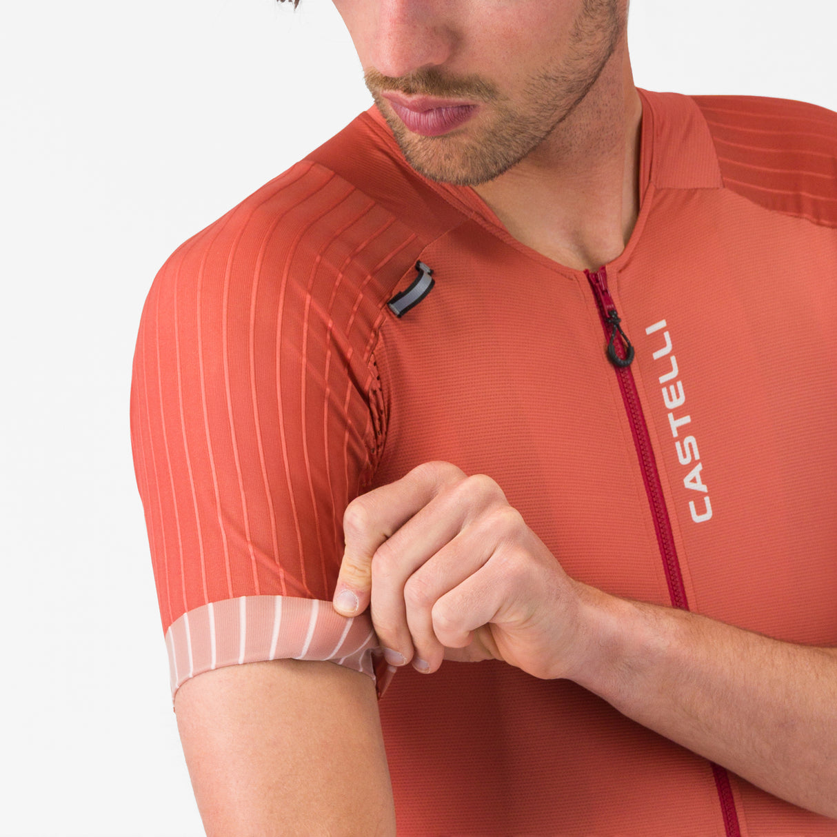 Maillot Castelli Unlimited Pro 2 - Naranja