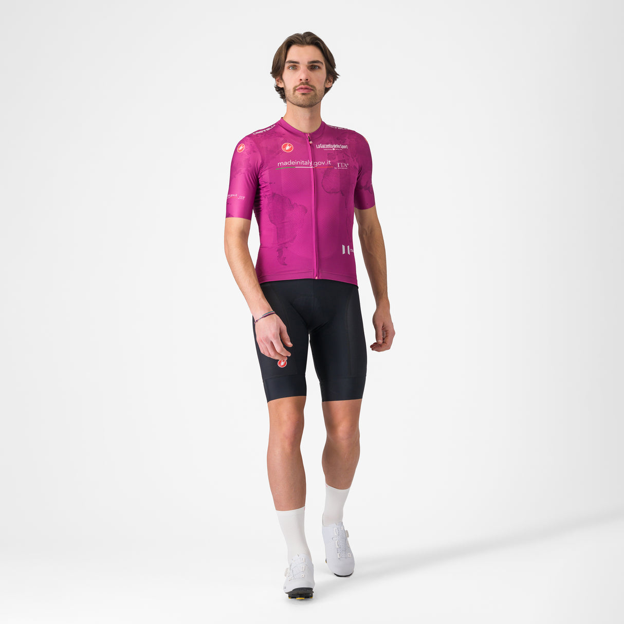 Maglia Ciclamino Giro d'Italia 2025 Competizione 3 Castelli