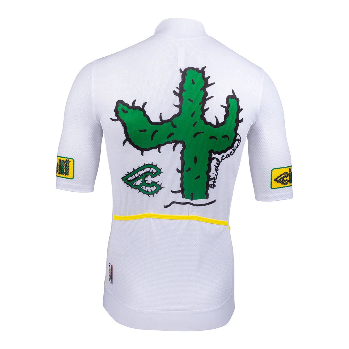 Maglia Cinelli Tempo Mesh Cactus - Bianco Cinelli