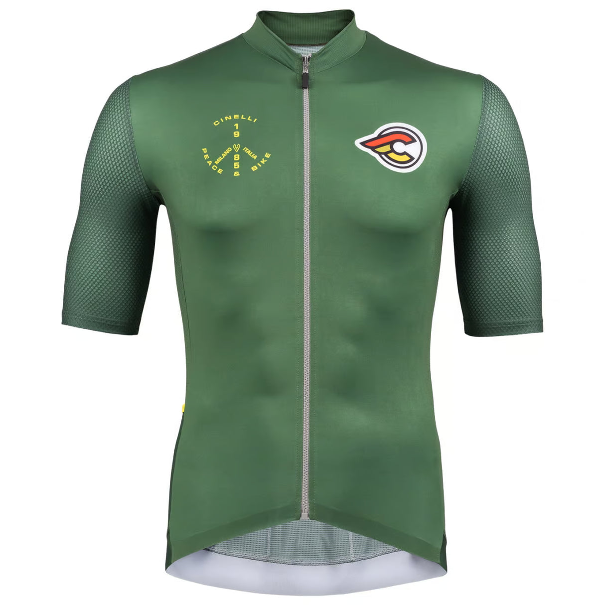Maillot Cinelli Tempo Mesh Nemo - Verde amarillo