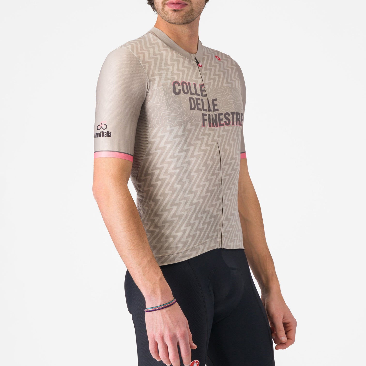 Maillot Cycliste Rabobank AGU Denis Menchov Giro D'Italia 2009 - Taille XXL Rose - Occasion