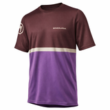 Maglia Endura SingleTrack Core T 2 - Bordeaux Endura