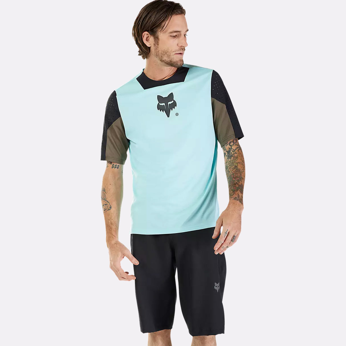 Maglia Fox Defend Elevated - Azzurro Fox