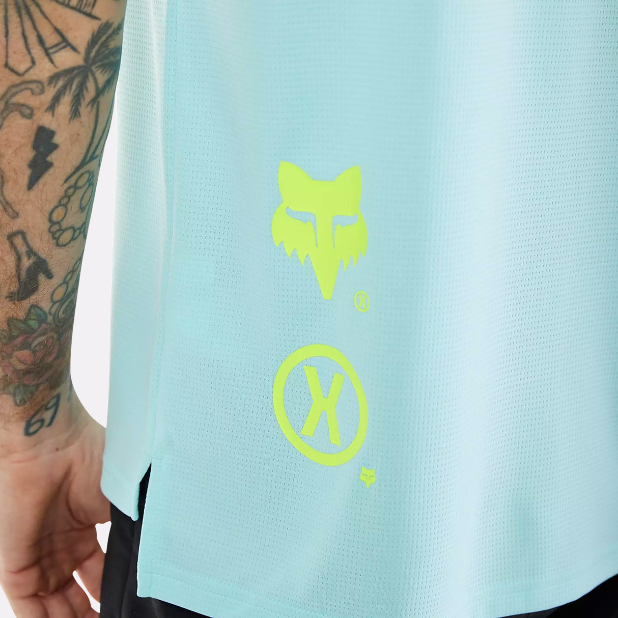 Maglia Fox Defend Elevated - Azzurro Fox