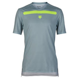 Maglia Fox Flexair Aviation Race - Grigio verde Fox