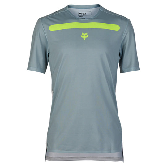 Maglia Fox Flexair Aviation Race - Grigio verde