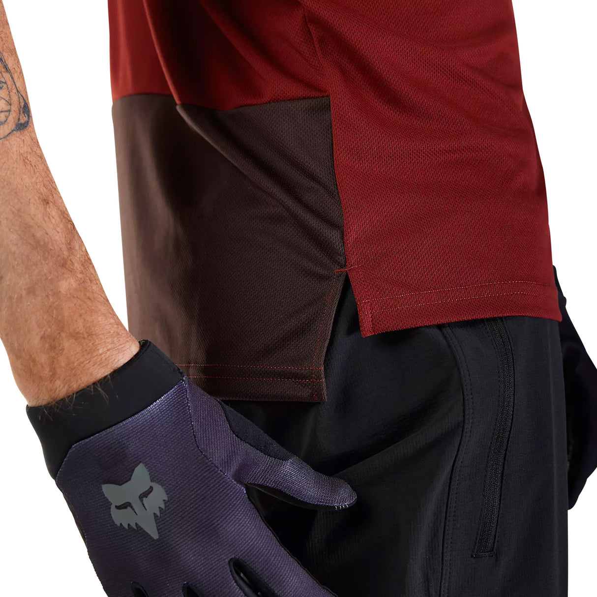 Maglia Fox Ranger Wordmark - Bordeaux Fox