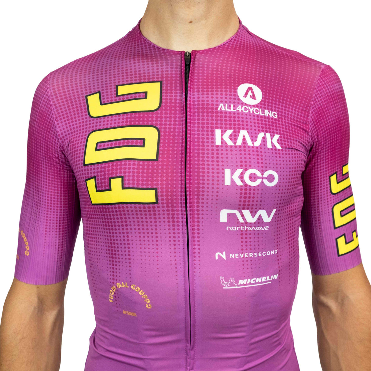 Maglia Fuori dal Gruppo Aero - Viola All4cycling