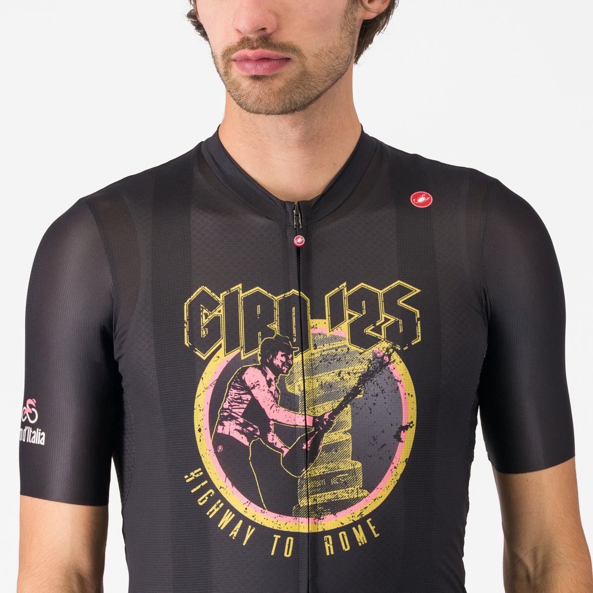 Maglia Giro d'Italia 2025 - Highway To Rome Castelli