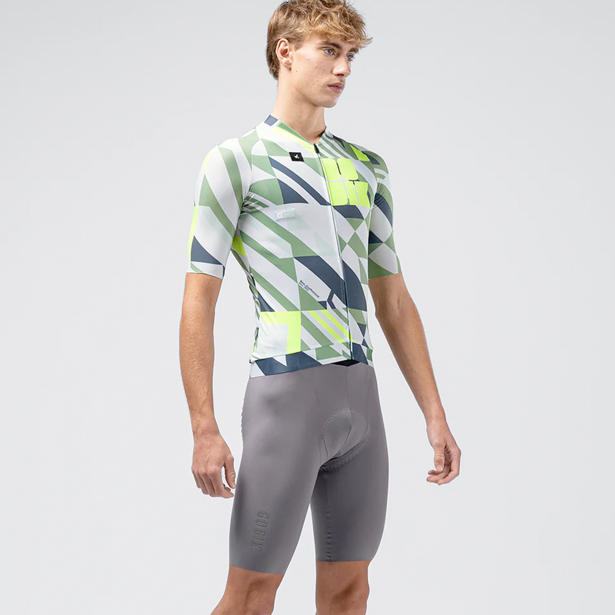 Maglia Gobik CX Pro 4.0 Grid - Verde giallo Gobik