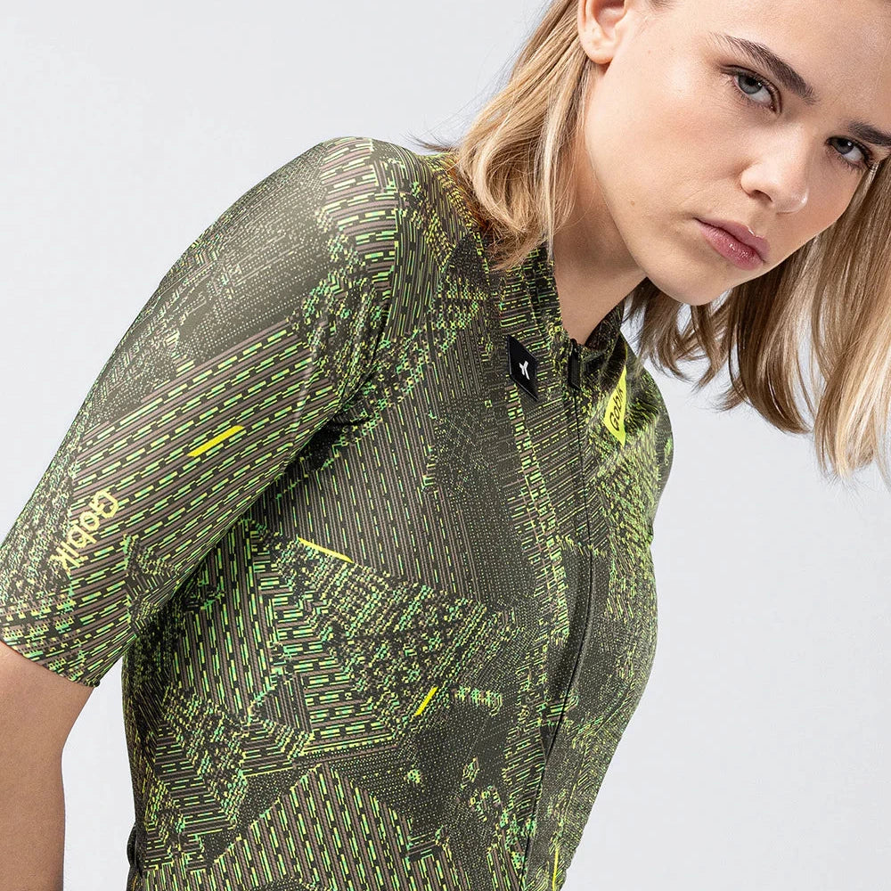 Maillot Gobik Cx Pro 4.0 Bug - Verde amarillo