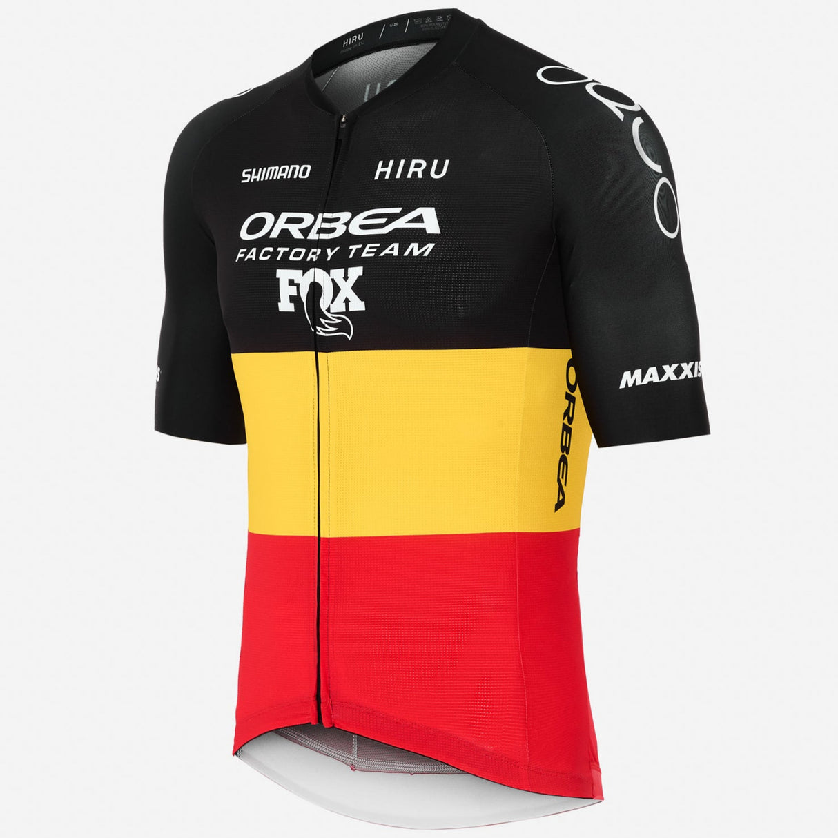 Maglia Hiru Orbea Factory Team 2025 Core - Campione Belga Hiru