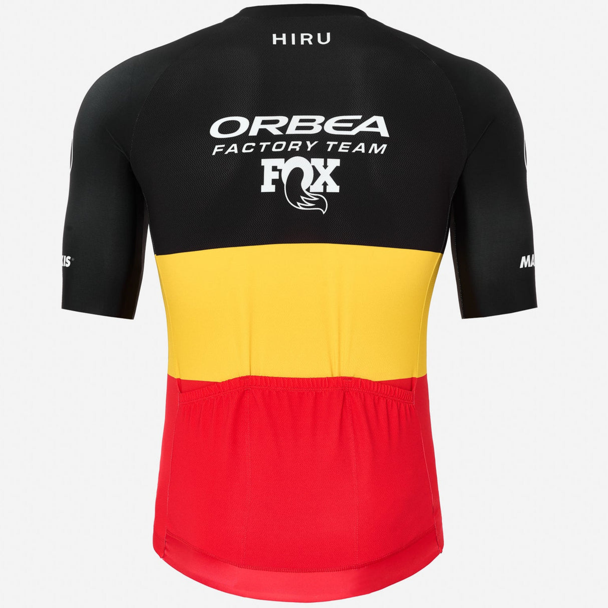 Maglia Hiru Orbea Factory Team 2025 Core - Campione Belga Hiru