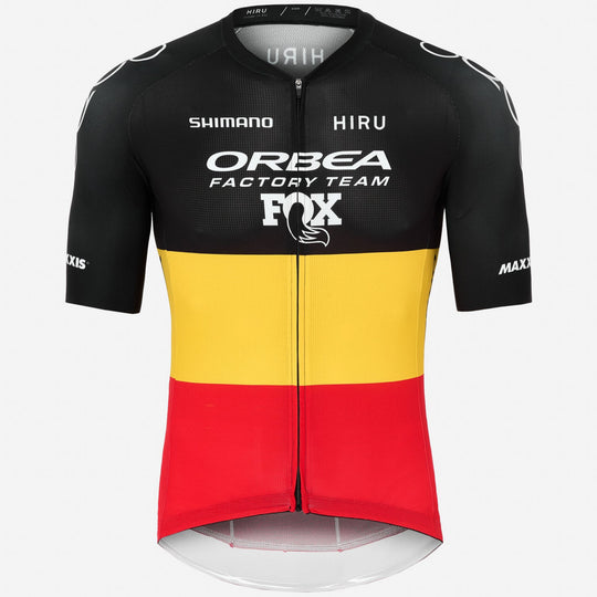 Hiru Orbea Factory Team 2025 Core jersey - Belgian Champion