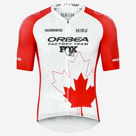 Hiru Orbea Factory Team 2025 Core jersey - Canadian Champion