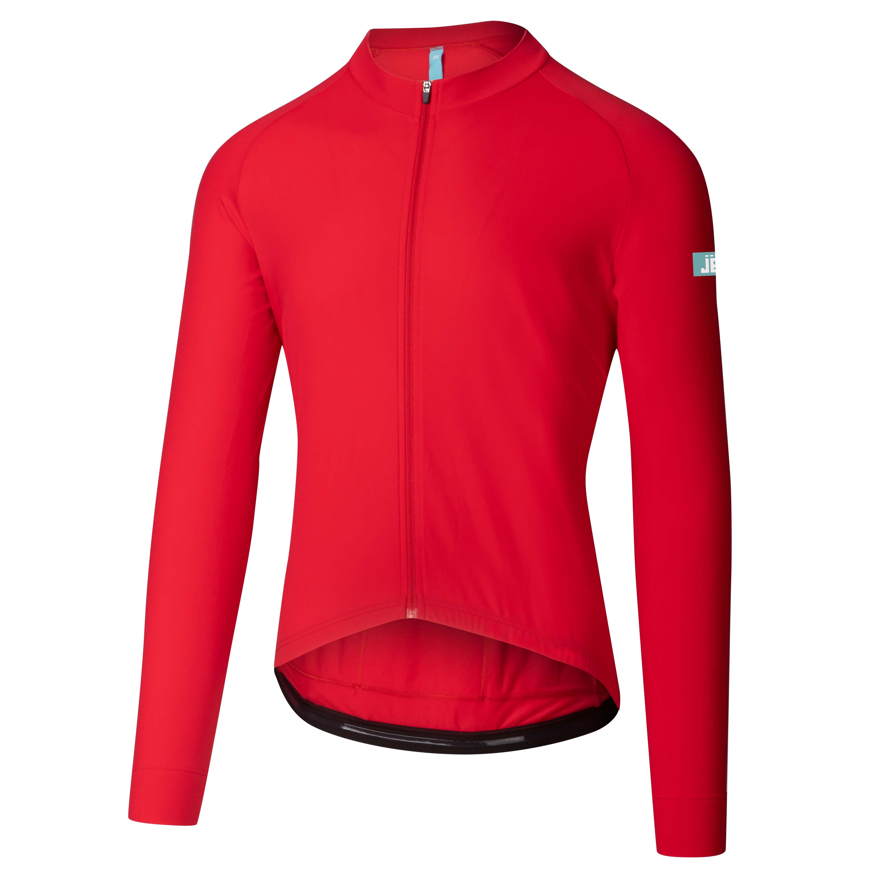 Maglia Jëuf Essential Thermal maniche lunghe - Rosso Jeuf
