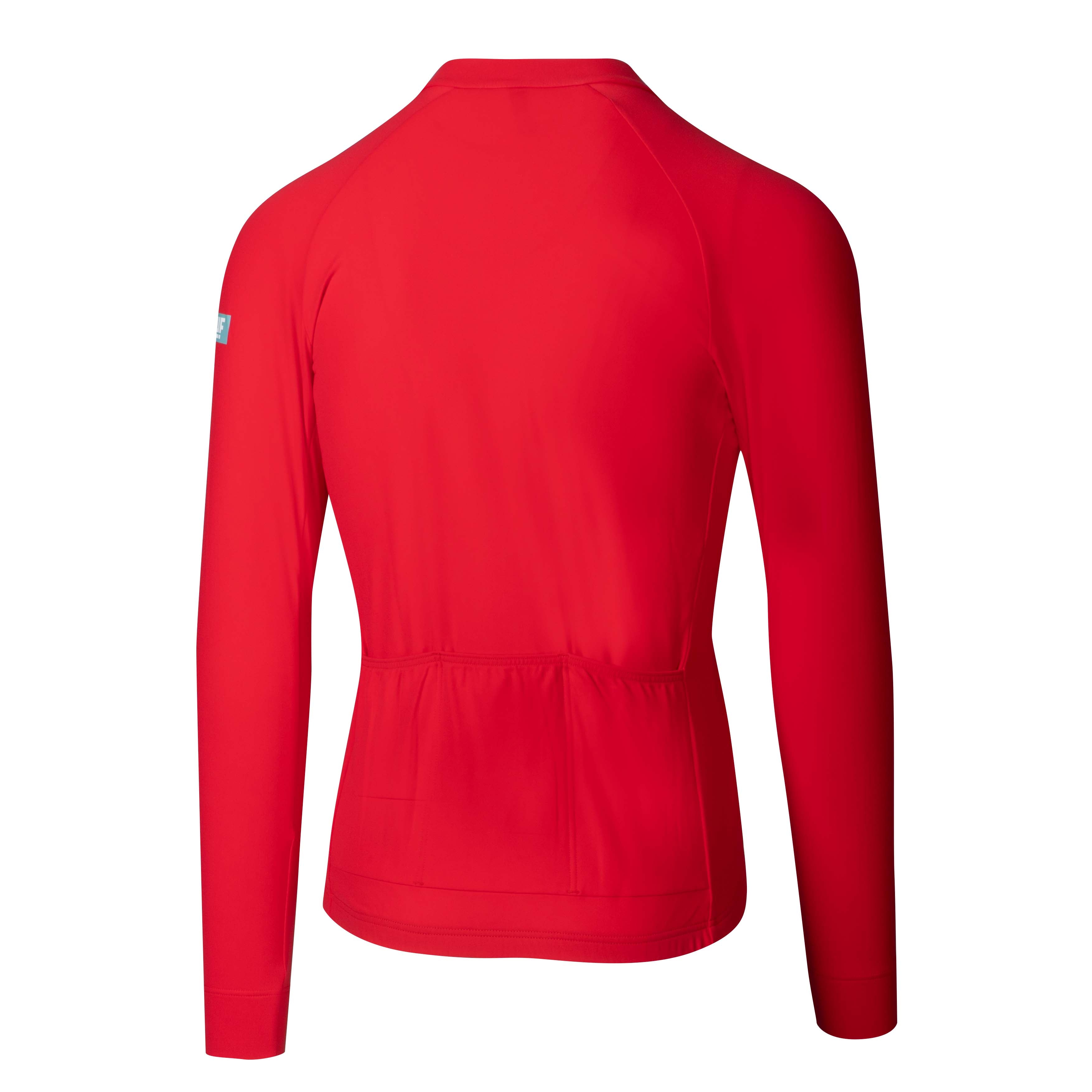 Maglia Jëuf Essential Thermal maniche lunghe - Rosso Jeuf
