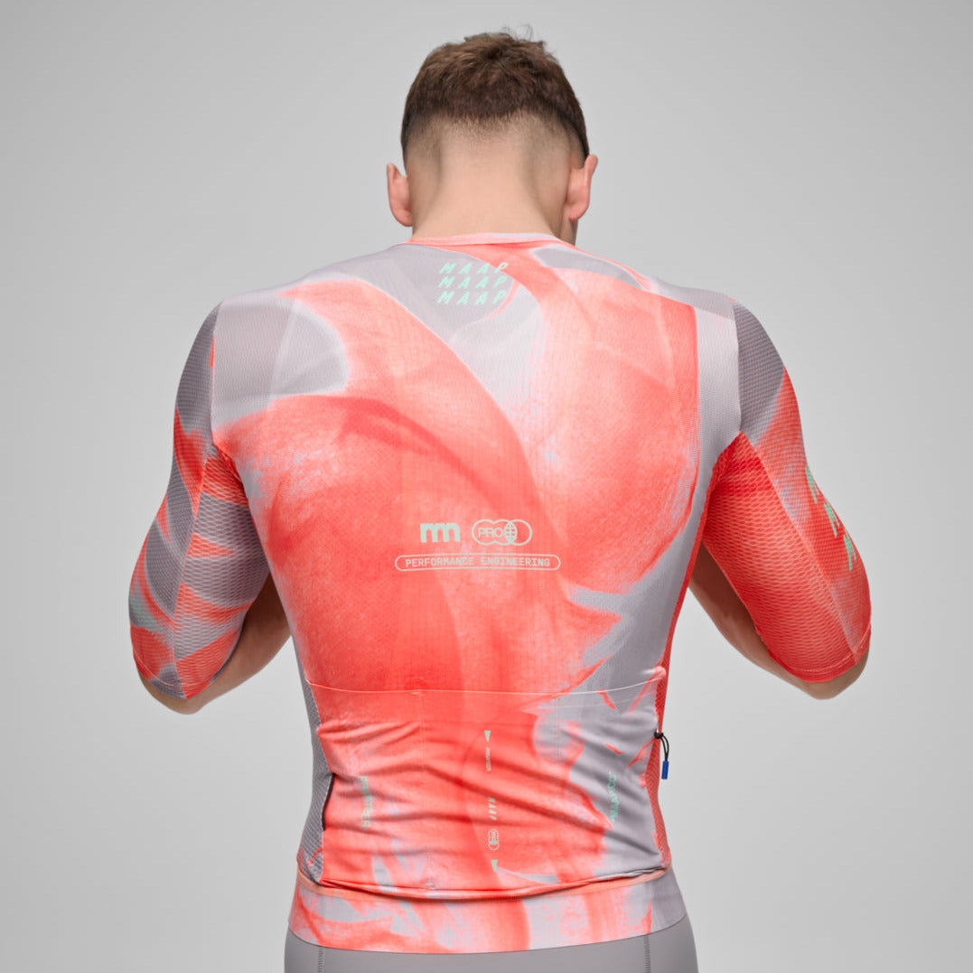 Maglia Maap Privateer Torbjorn Roed Pro Air 3.0 - Arancio grigio Maap