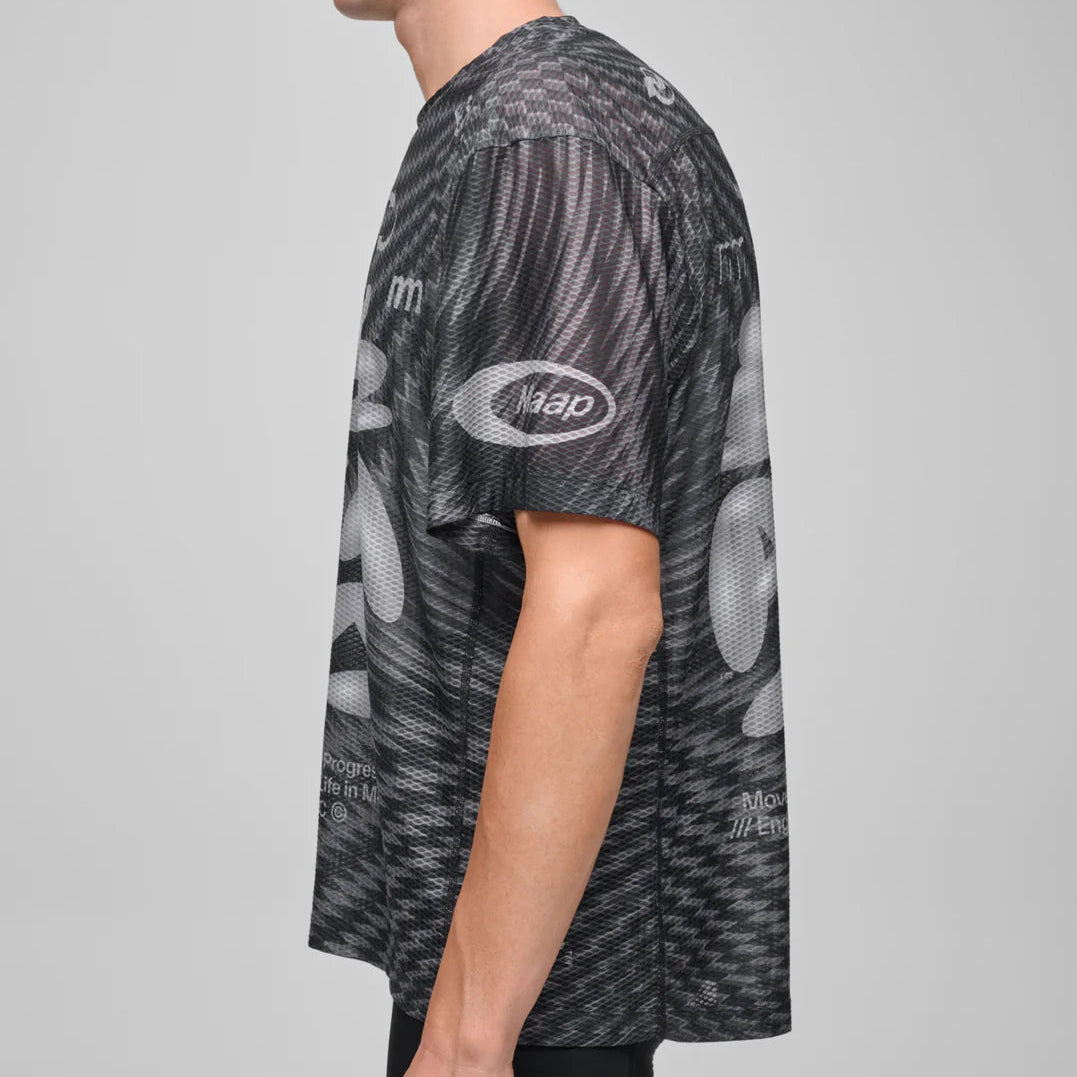 Maglia Maap Spectrum Air Mesh - Nero Maap