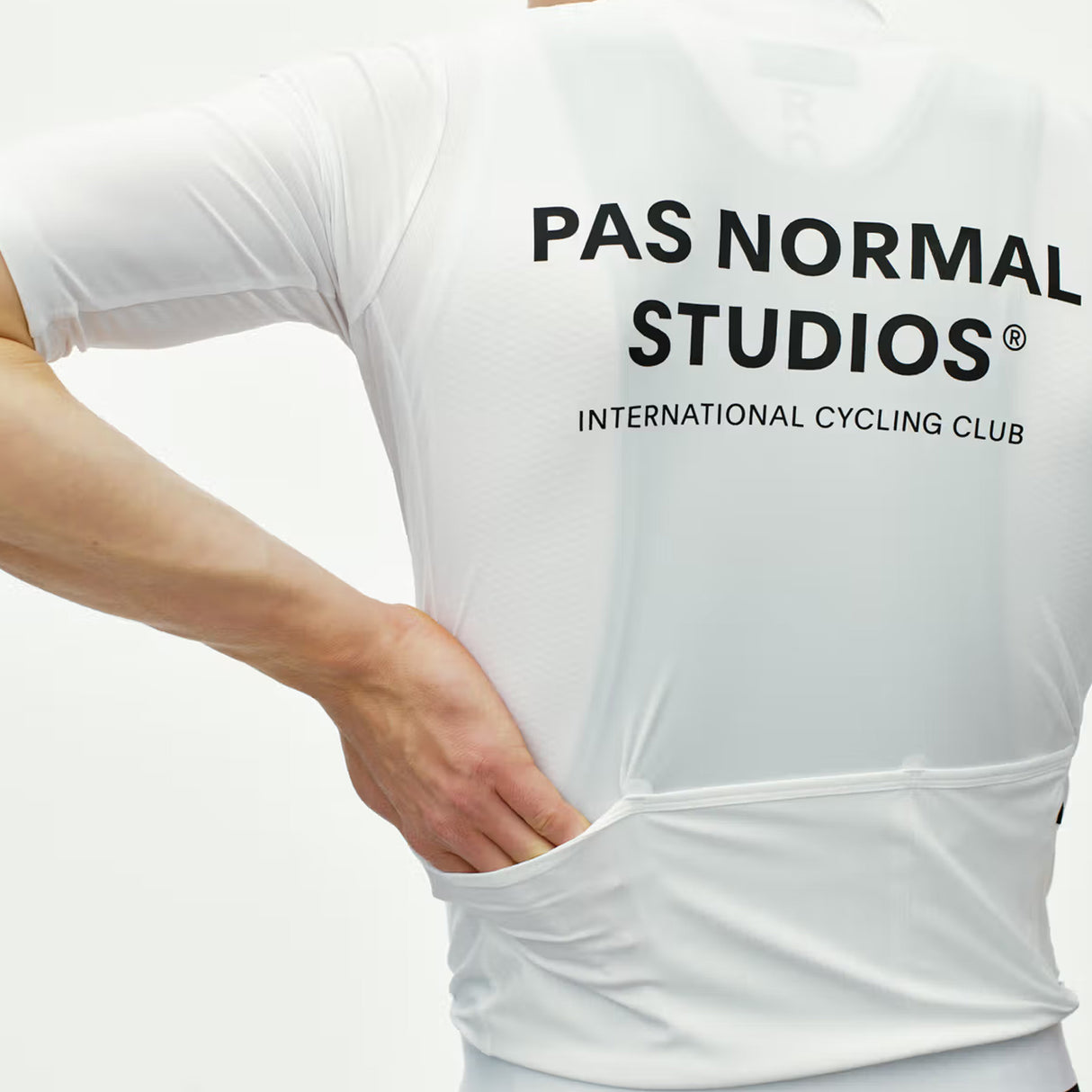 Maglia Pas Normal Studios Essential - Bianco Pas Normal Studios