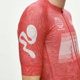 Maillot Pas Normal Studios Mechanism Logo AOP RTN - Rouge