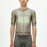 Maillot Pas Normal Studios Mechanism Logo AOP RTN - Verde