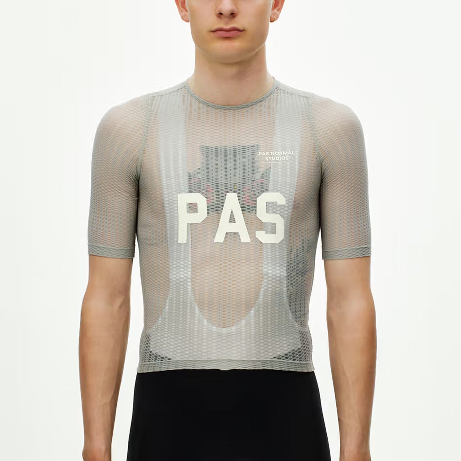 Pas Normal Studios Mechanism Pro Zipless jersey - Grey | All4cycling