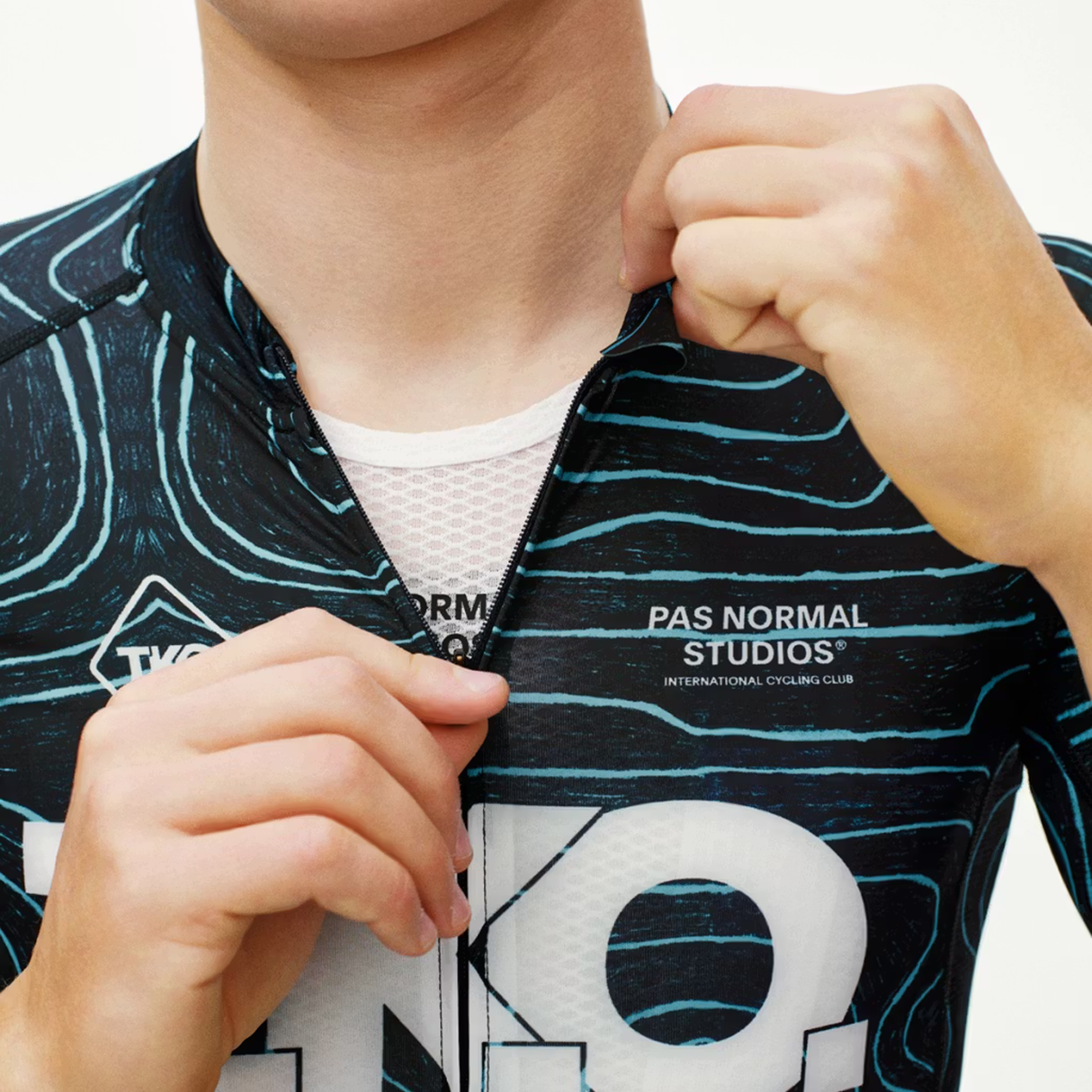 Maglia Pas Normal Studios T.K.O. Mechanism - Blu Pas Normal Studios