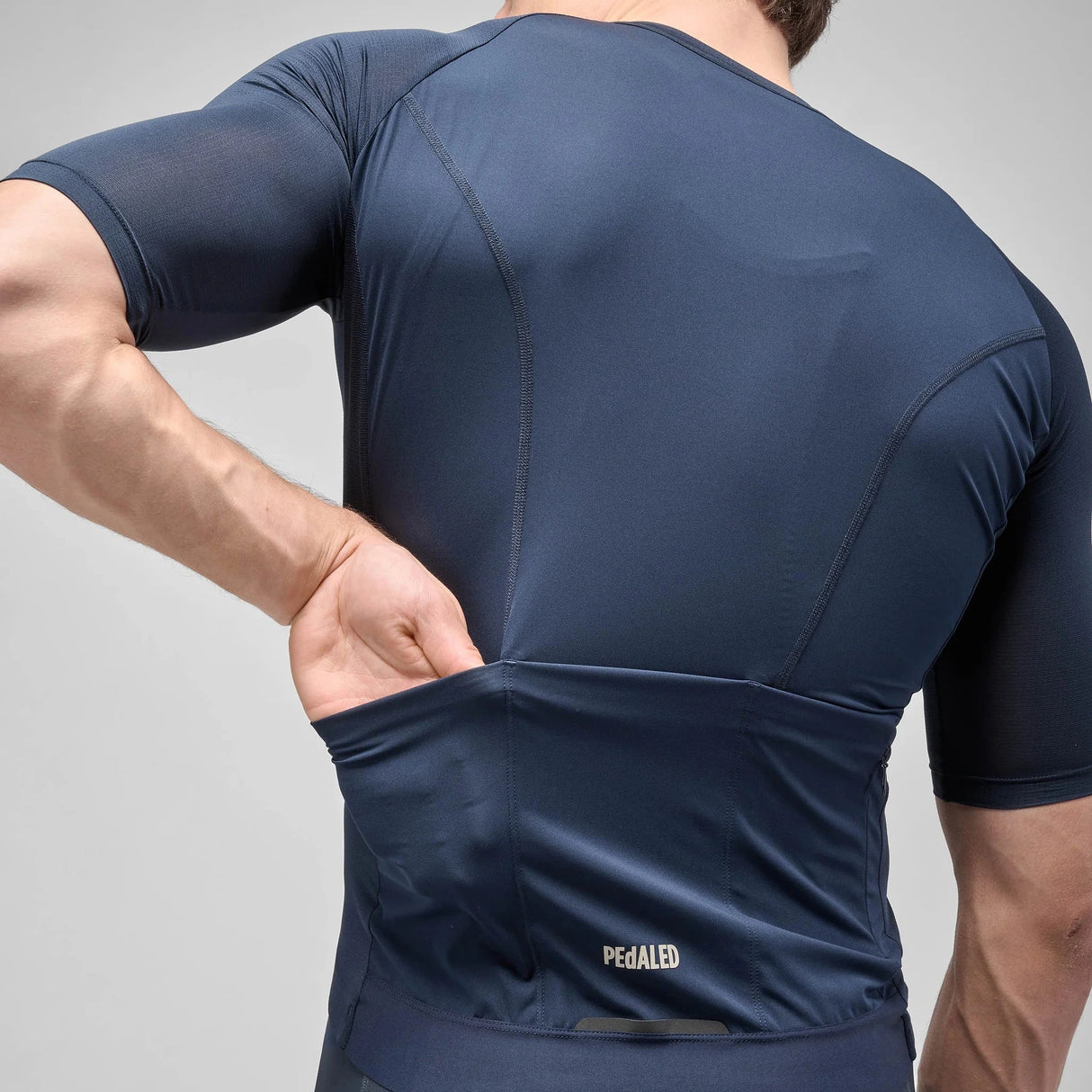 Maillot Pedaled Element Mesh - Bleu